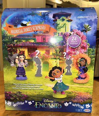 Disney Encanto Madrigal Family Surprises Set New In Box 27 Figures & Accessories