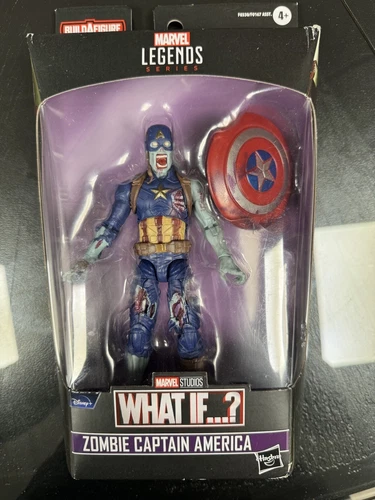 Marvel Legends Series “What If” Zombie Captain America (Build-A-Figure) w/ Comic
