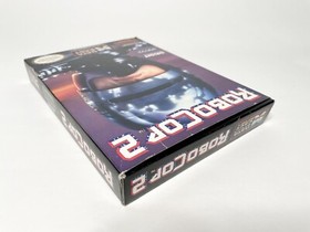 RoboCop 2 Nintendo NES Complete In Box - Tested Working W/ Plastic Case