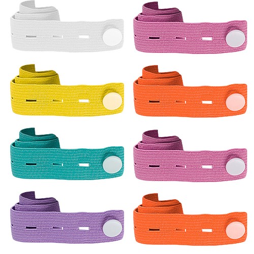 8Pcs Sangles 2024 de Rangement Vêtements Réglables pour Organiser Vêtements et Rideaux