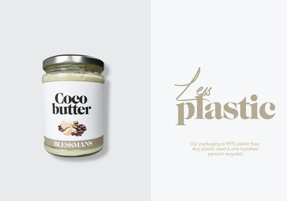 Kakaobutter - Bio roh unraffiniert reiner natürlicher Kakao 30g - 1KG für die Haut - Bild 4 von 4