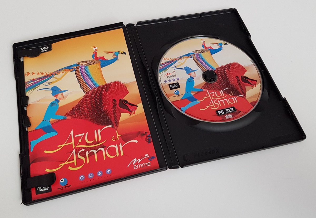 Jeu PC Azur Et Asmar – Version Française, Bon état, Boîte Complète