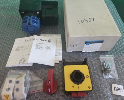   KRAUS & NAIMER C26 T203/D-A009 Main Switch *WARRANTY+   SHIPPED* 