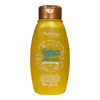 Aveeno Sunflower Oil Blend Conditioner 12 oz Damage Remedy for Dry Damaged Hair