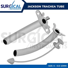 Jackson Trachea Tube Set Surgical Instruments Size #6 German Grade