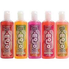 Hot Motion Lotion Warming Massage Oil Flavored Lubricant - Choose Flavor
