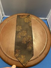 Wemlon Wembley Men s Brown Tie Paisley Necktie