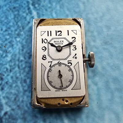 Vintage Rolex Prince Silver Hand-Winding Men's Watch Ref 4462 | eBay