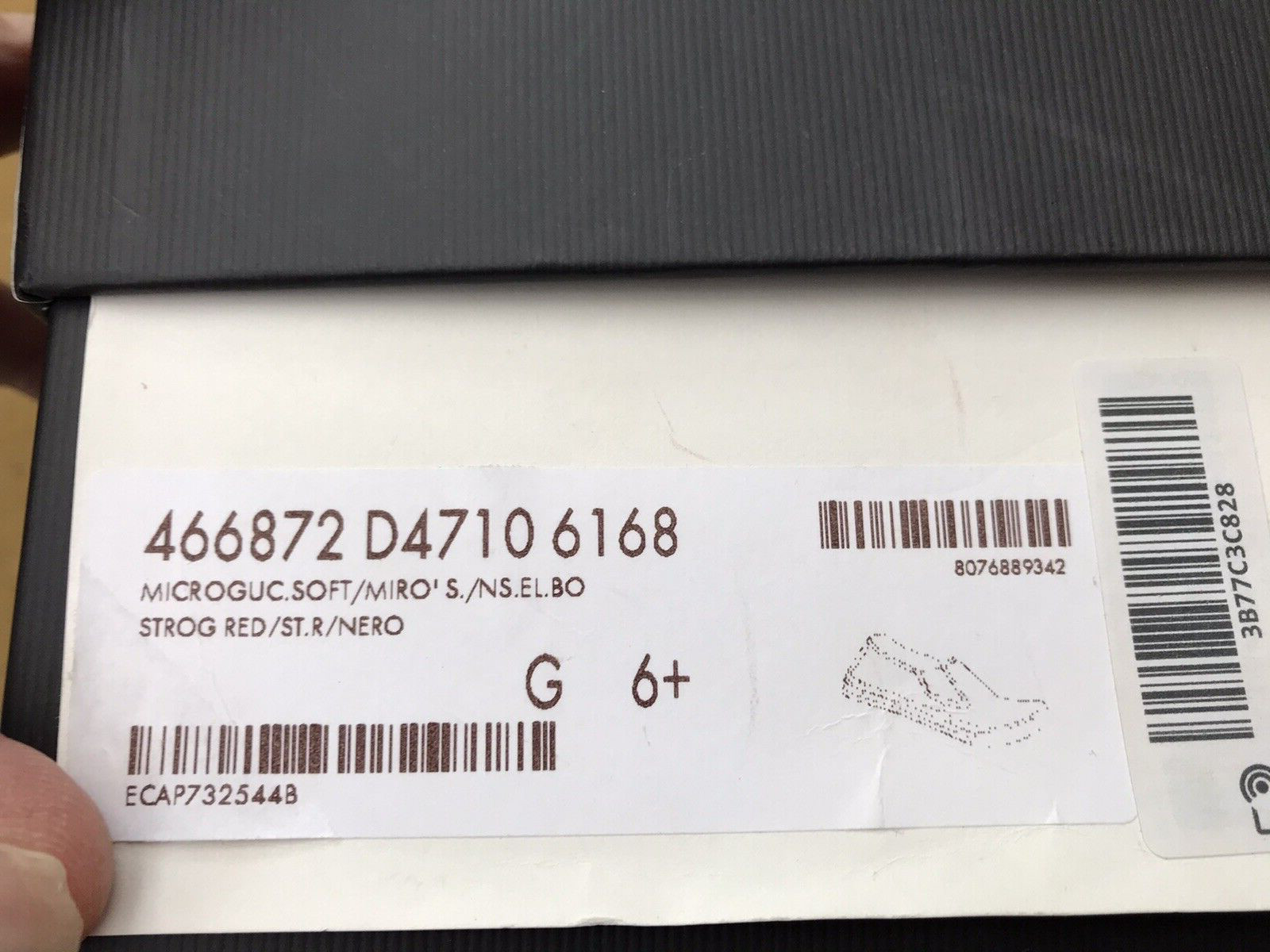 Gucci Trainers Sneaker Shoes Monogram G Leather Red Deck Mens US 7 UK 6.5 40.5 thumbnail 10