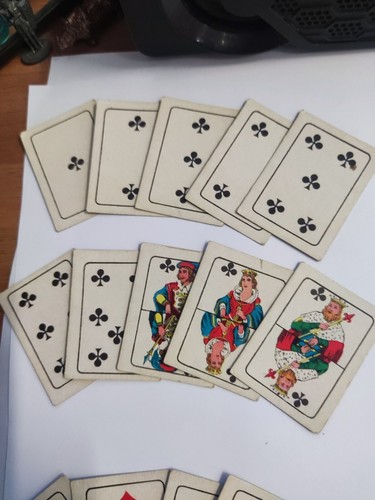 Mini Carte da Gioco Milanesi Vintage Anni 80 Con Scatolina. - Foto 4 di 8