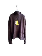 All In Motion Boys Soft Pullover Hoodie Black XL 14 Long Sleeve Pockets New