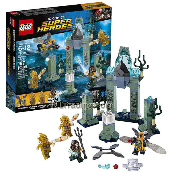 Yr 2017 Lego DC Super Heroes 76085 BATTLE OF ATLANTIS Aquaman