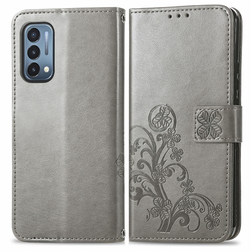 For Oneplus Nord N10 N100 N200 Embossed Leather Flip Holder Wallet Phone Case - Photo 34 sur 62