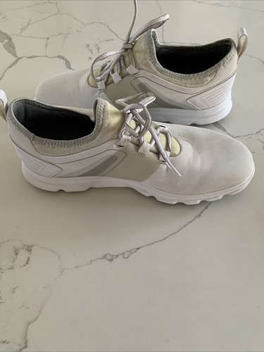 FootJoy Men’s SuperLites XP Size 9.5 White Golf Shoes Soft Spikes 58062 ⛳️ Shoes - Picture 16 of 23
