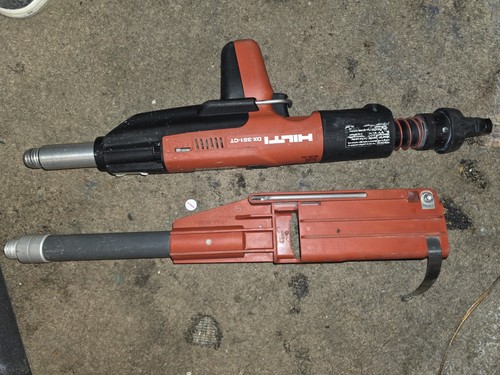 Hilti DX 351-CT Powder Actuated Fastener Nail Gun Tool & X-PT35 EXTENSION