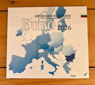 Kursmünzensatz KMS Bulgarien 2026 Original ausgeg. v. d. Luxemburger Zentralbank