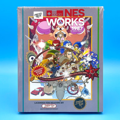 NES Works 1987 Collector's Edition Hardcover Book 8 Art Cards