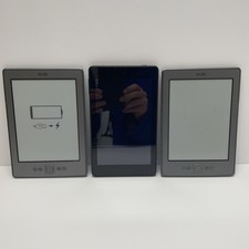 Lot of 3 Kindles Bundle 2 4th Gen Kindles 1 4th Gen Kindle Fire FOR PARTS