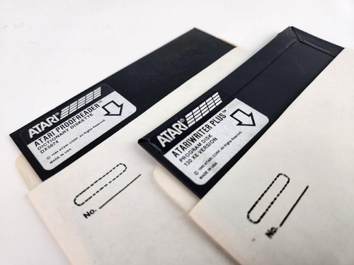 Atari Proofreader Dictionary Diskette DX5074 and Atari Writer Plus Program Disk - Afbeelding 3 van 6