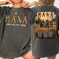 NEW! Mana Tour 2025 ManÃ¡ Vivir Sin Aire Tour 2025 Hot Concert Unisex T-shirt