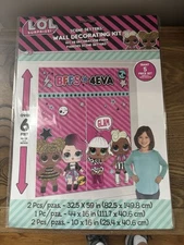 LOL SURPRISE BFFS 4 Eva Mural Scene Setter Wall Decorating Kit Birthday Party