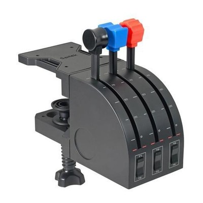 Logitech 945-000015 G Saitek Pro Flight Throtte Quadrant ~E~