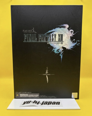 FINAL FANTASY XIII PLAY ARTS KAI Lightning Figure w/ Extra Faces