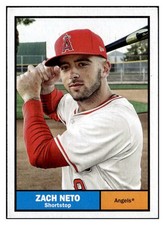 Zach Neto 2024 Topps Archives #51 Los Angeles Angels Baseball *042C
