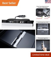 Compact Car USB Hub Charger with Fast Charging for Tesla Model 3  Y Accessories