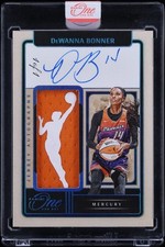 2025 Panini One And One WNBA DeWanna Bonner Logowoman Patch Auto 1/1 Mercury