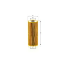 MANN HU7029Z Oil Filter Insert Replacement Fits Audi A7 3.0 TFSI quattro