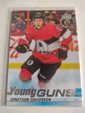 2019-20 Upper Deck Young Guns Rookie Rc #479 Jonathan Davidsson