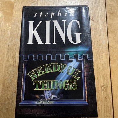  Needful Things, Stephen King,  1991 First Edition UK