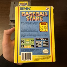Baseball Stars (Nintendo NES) Tested - Authentic