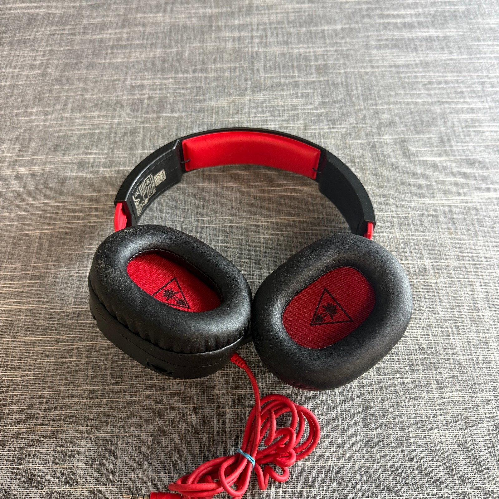 Turtle Beach Ear Force Recon 70P Gaming Headset Black Red Wired 3.5mm image 7