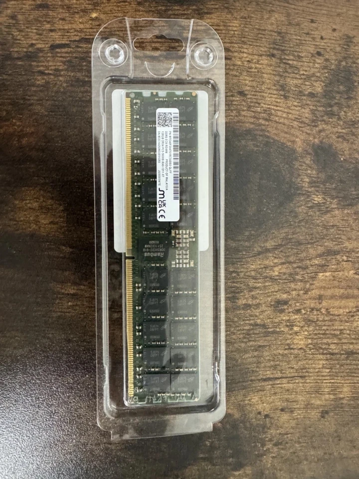 MICRON MTC40F2047S1RC56BB2R DDR5 RDIMM 128GB 2Rx4 5600 CL46 (32Gbit) Memory - Image 2 of 4