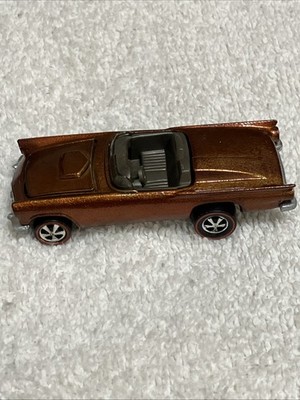Hot Wheels Redline Classic 57 Bird Brown With Brown Interior 