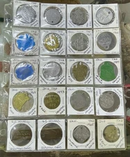 Collection of 20 Antique Vintage Dog Tags Ironton Ohio OH Lawrence Co OH