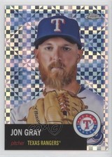 2022 Topps Chrome Platinum Anniversary X-Fractor Jon Gray #274 13px