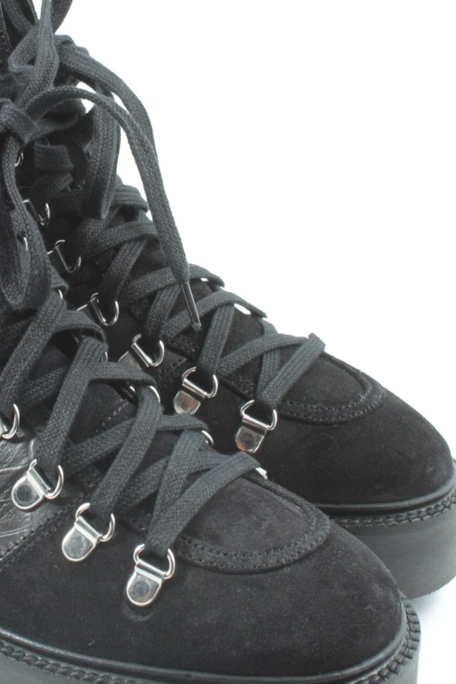 ASOS SHOES Botas del desierto Mujeres Botas Talla EU 42 negro look casual - Imagen 3 de 4