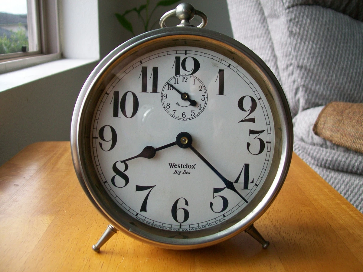Westclox Big Ben Collectible Clocks products for sale | eBay