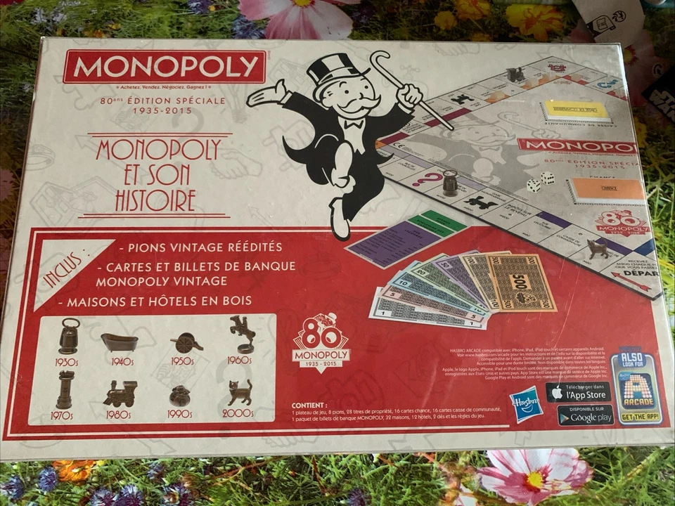 Monopoly Édition Spéciale 80 Ans 1935-2015  Neuf Et Emballé - Photo 2/2