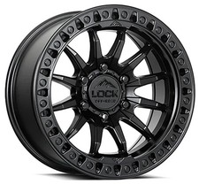 4 New 20 X10 Matte Black Lock Off Road Trail Wheels Chevy Silverado 1500 6x5.5 4 New 20 X10 Matte Black Lock Off Road Trail Wheels Chevy Silverado 1500 6x5.5