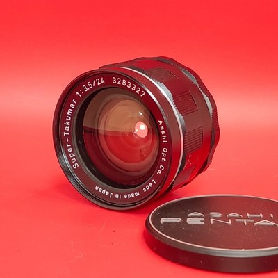 [Near MINT] Asahi Pentax Super-Takumar 24mm F/3.5 Wide Angle Lens for M42 JAPAN