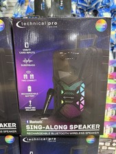 Technical Pro Single 8 Bluetooth Loudspeaker With USB Inputs