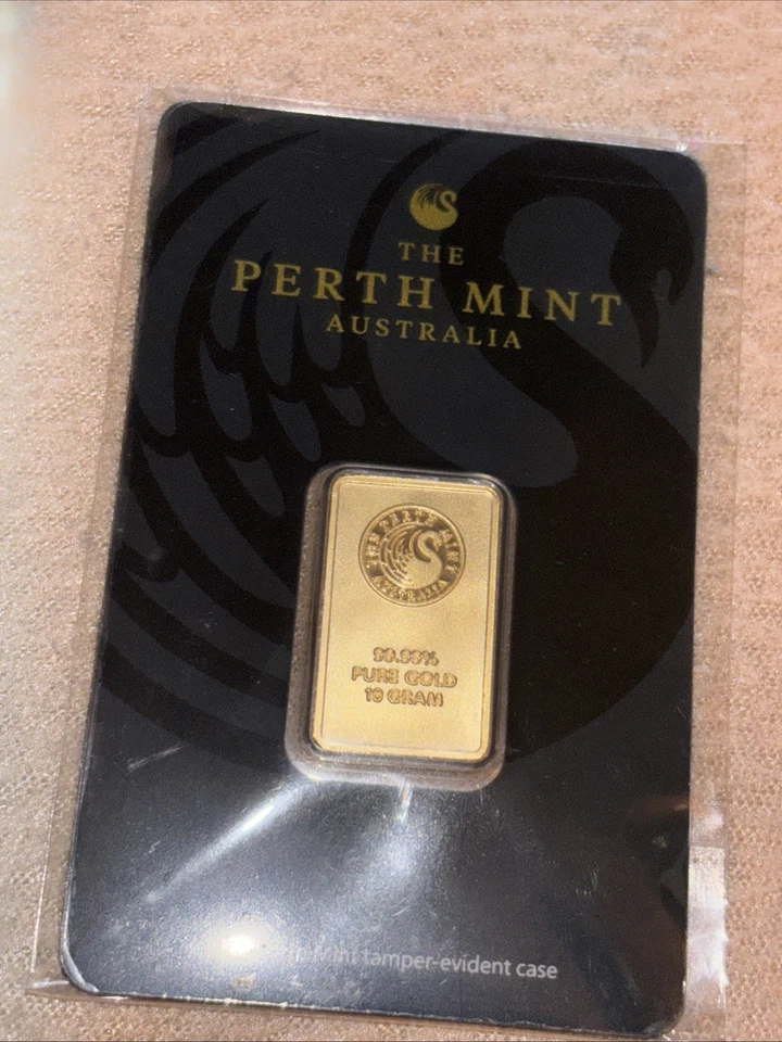 Goldbarren 999 10g - Perth Mint Känguru - mit Seriennummer NEU - Bild 3 von 3