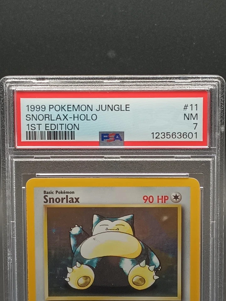 Snorlax 11/64 Jungle Holo PSA 7 NM - Image 4 of 4