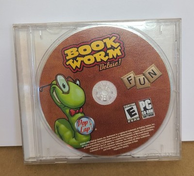 Bookworm Deluxe PC Game PopCap Games Book Worm Word Puzzle Game