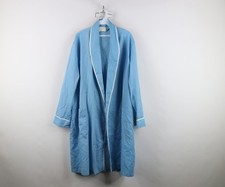 Vintage 70s Streetwear Mens Large Distressed Lightweight Bath Robe Loungewear
