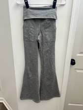 OFFLINE By Aerie The Hugger High Waisted Bootcut Heather Gray Legging XS